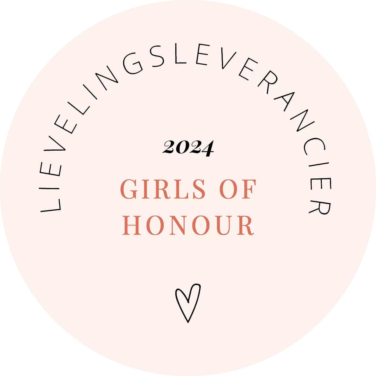 lievelingsleverancier girls of honour