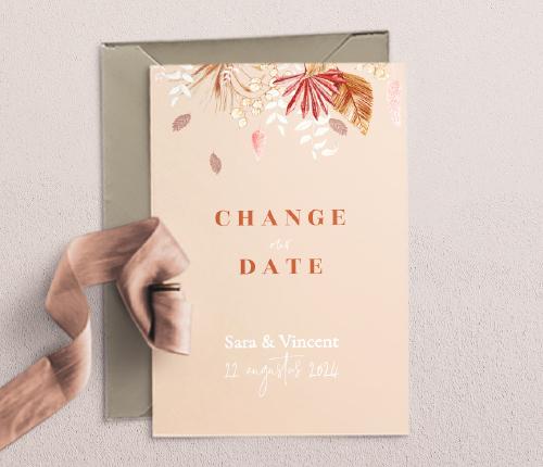 Change the Date kaarten maken